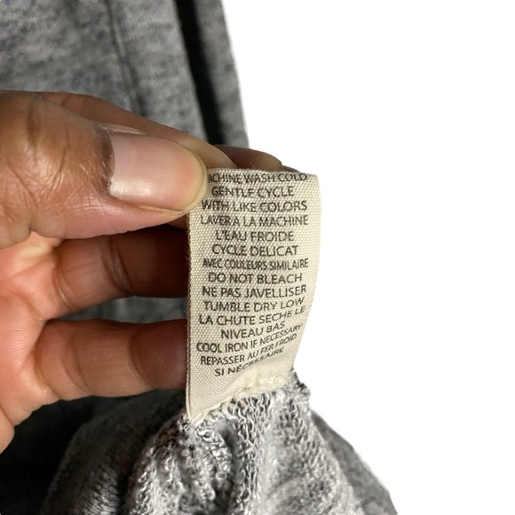 Max Studio Weekend Women's Gray Cowl Neck Sweater Dress - Picture 7 of 8